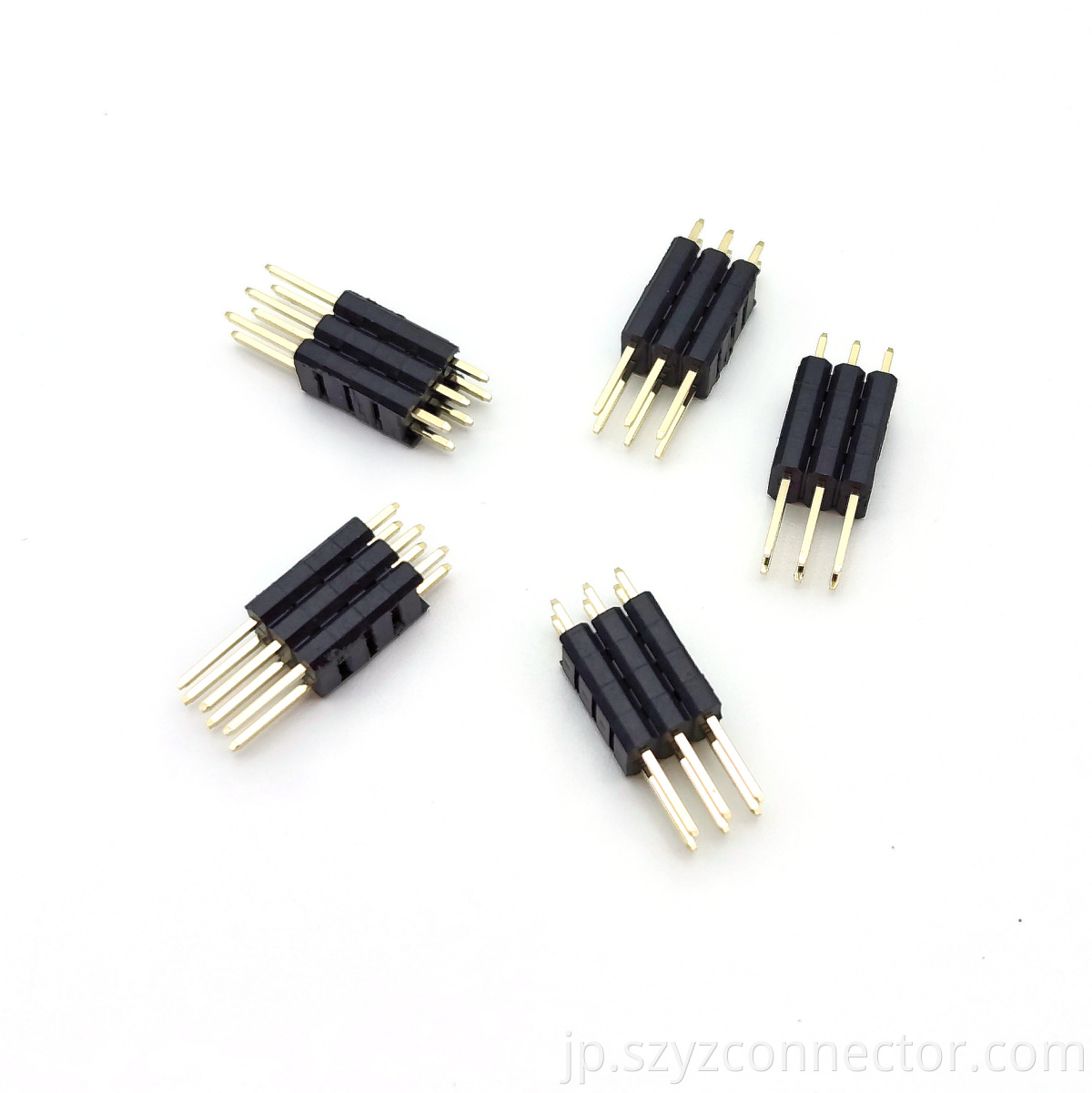 ピンヘッダーコネクタ 黒 pin header connector black